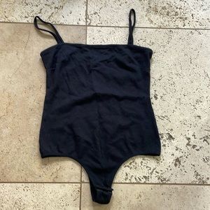 Free people black bodysuit